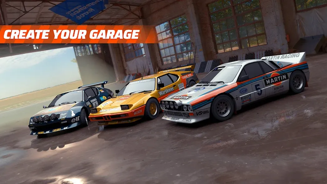 Rally One : Race to glory (Ралли ОДИН) МОД/Взлом [Меню, Бесконечные монеты и Открытые уровни] Screenshot 2