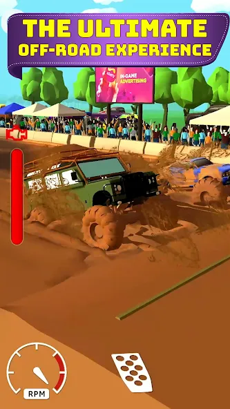 Mud Racing: 4х4 Off-Road (Мад Рейсинг) МОД/Взлом [Все открыто, Дополнительные деньги и Меню MOD] Screenshot 2