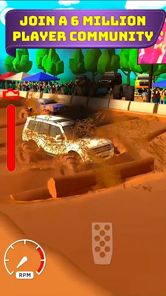 Mud Racing: 4х4 Off-Road (Мад Рейсинг) МОД/Взлом [Все открыто, Дополнительные деньги и Меню MOD] Screenshot 3