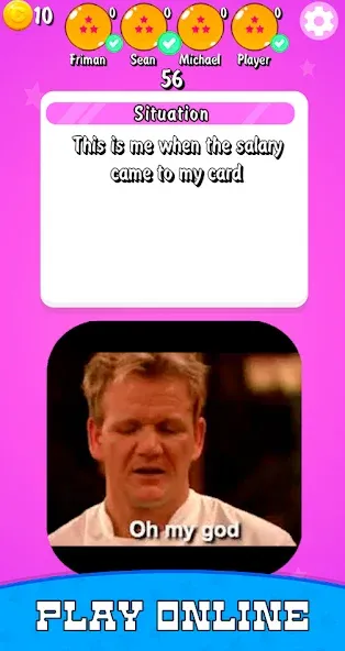 Meme Cards Collect Memes Game МОД/Взлом [Все открыто, Дополнительные деньги и Меню MOD] Screenshot 1
