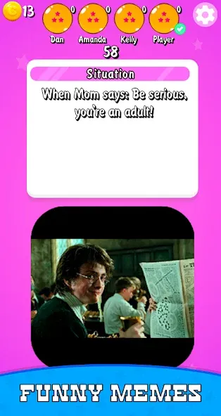 Meme Cards Collect Memes Game МОД/Взлом [Все открыто, Дополнительные деньги и Меню MOD] Screenshot 5