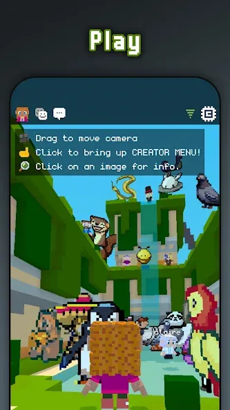 Cubzh (Сюбж) МОД/Взлом [Меню, Бесконечные монеты и Открытые уровни] Screenshot 2