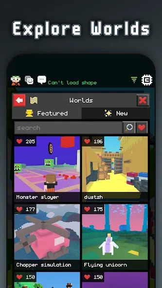 Cubzh (Сюбж) МОД/Взлом [Меню, Бесконечные монеты и Открытые уровни] Screenshot 3