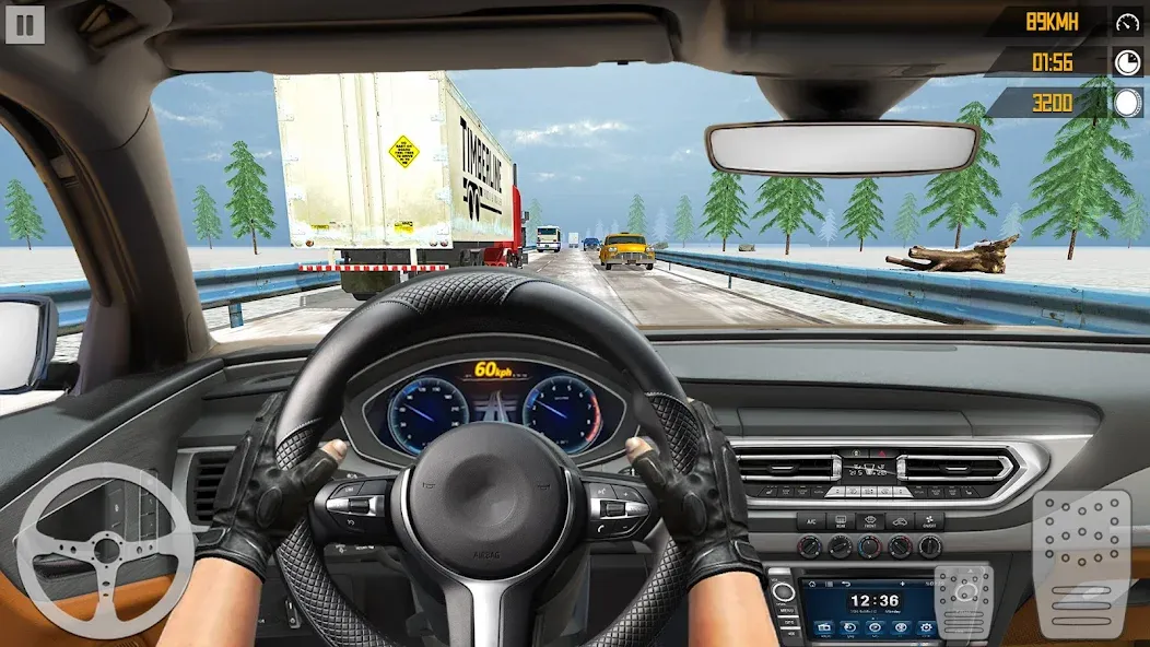VR Traffic Racing In Car Drive (ВР Трафик Гонки на Автомобиле Вождения) МОД/Взлом [Меню, Бесконечные монеты и Открытые уровни] Screenshot 5