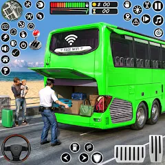 Скачать Coach Tourist Bus City Driving Взлом (Много денег) на Андроид бесплатно