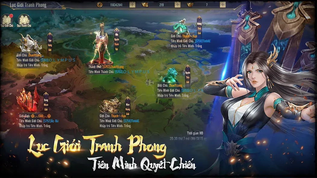 Trảm Tiên Quyết - Tru Tiên 5.0 МОД/Взлом [Много денег, Монет и Все открыто] Screenshot 2
