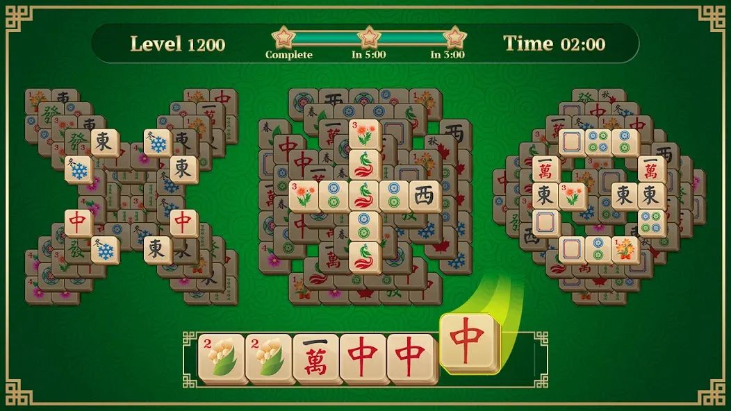 Mahjong Solitaire: 3 Tiles (Маджонг Классик) МОД/Взлом [Много денег, Монет и Все открыто] Screenshot 1