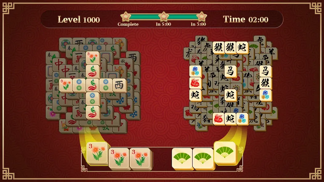Mahjong Solitaire: 3 Tiles (Маджонг Классик) МОД/Взлом [Много денег, Монет и Все открыто] Screenshot 3
