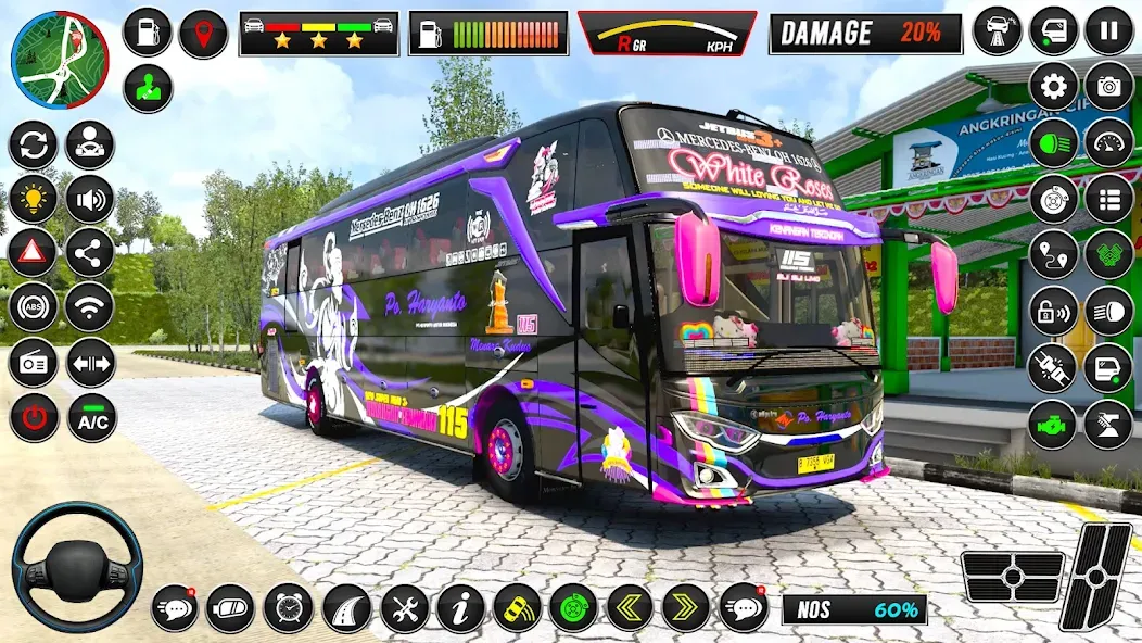Euro Bus Simulator - Bus Games МОД/Взлом [Много денег, Монет и Все открыто] Screenshot 1