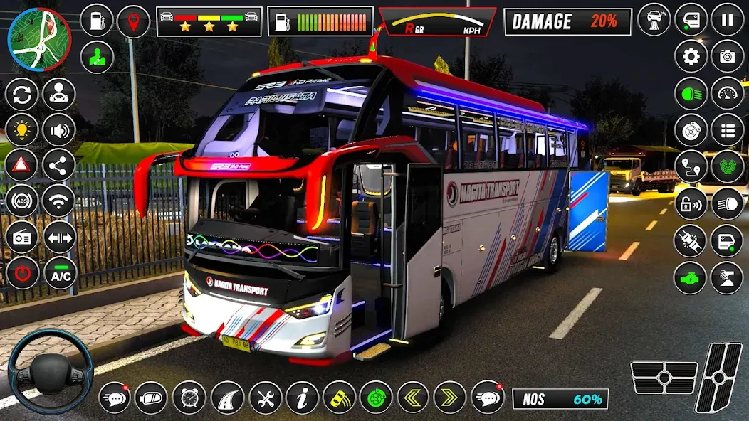 Euro Bus Simulator - Bus Games МОД/Взлом [Много денег, Монет и Все открыто] Screenshot 2