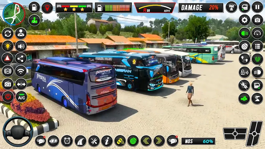 Euro Bus Simulator - Bus Games МОД/Взлом [Много денег, Монет и Все открыто] Screenshot 3