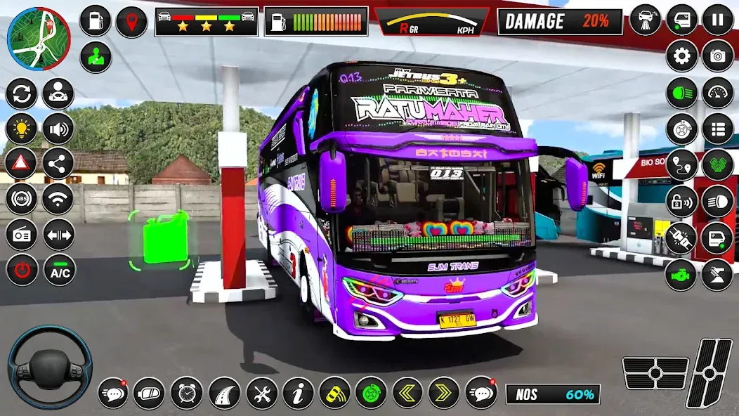 Euro Bus Simulator - Bus Games МОД/Взлом [Много денег, Монет и Все открыто] Screenshot 5