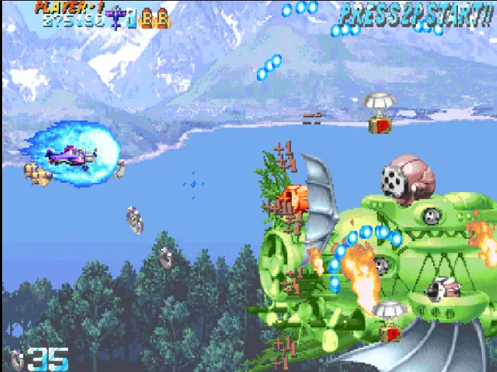 Progear- Airplane Shooter (Прогиа) МОД/Взлом [Бесконечные деньги, Монеты и Мега MOD] Screenshot 2