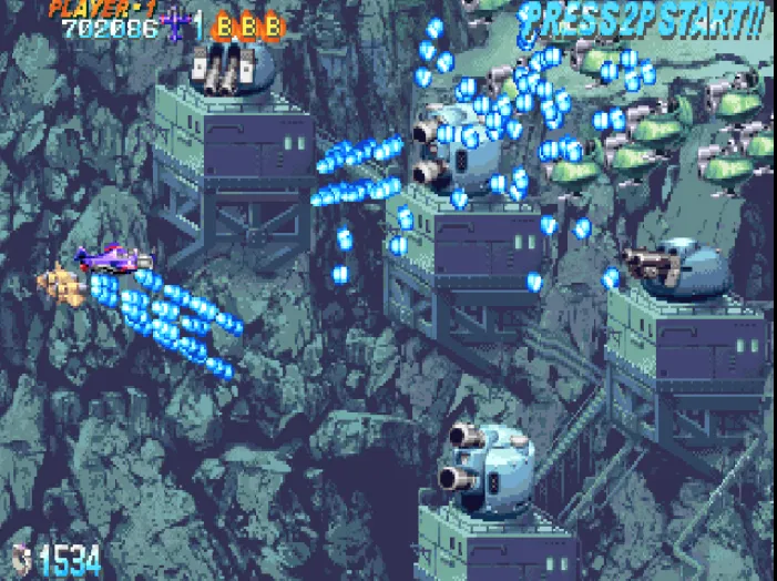 Progear- Airplane Shooter (Прогиа) МОД/Взлом [Бесконечные деньги, Монеты и Мега MOD] Screenshot 3