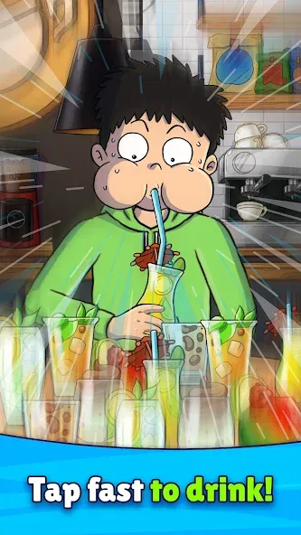 Drink Fighter Clicker Idle (Дринк Файтер Кликер Айдл) МОД/Взлом [Меню, Бесконечные монеты и Открытые уровни] Screenshot 2