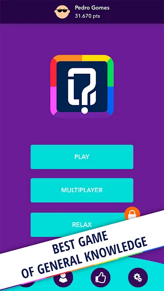 Quizit - Trivia (Квизит) МОД/Взлом [Бесконечные деньги, Монеты и Мега MOD] Screenshot 1