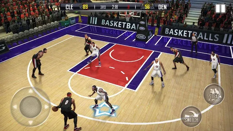 Fanatical Basketball МОД/Взлом [Все открыто, Дополнительные деньги и Меню MOD] Screenshot 1
