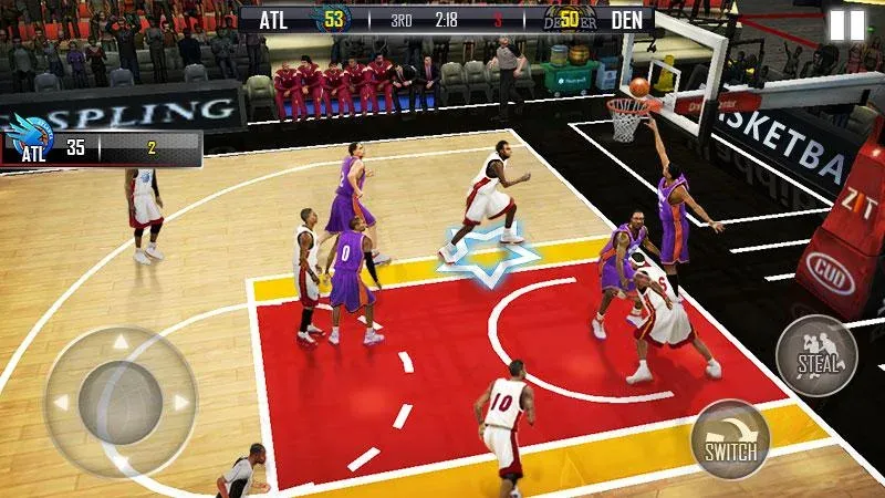 Fanatical Basketball МОД/Взлом [Все открыто, Дополнительные деньги и Меню MOD] Screenshot 2