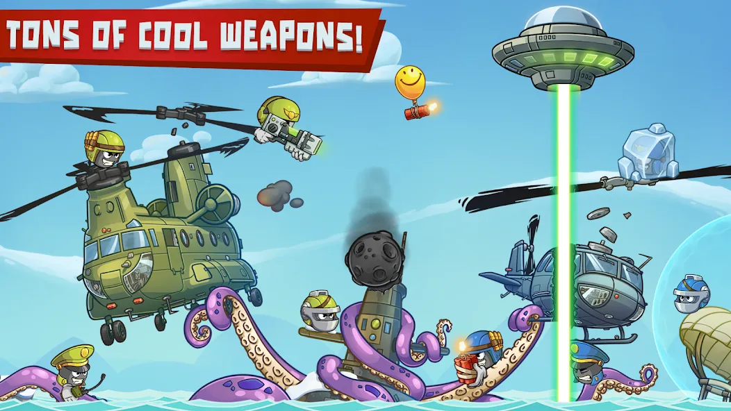 Warlings 2: Total Armageddon (Варлингс 2) МОД/Взлом [Много денег, Монет и Все открыто] Screenshot 3