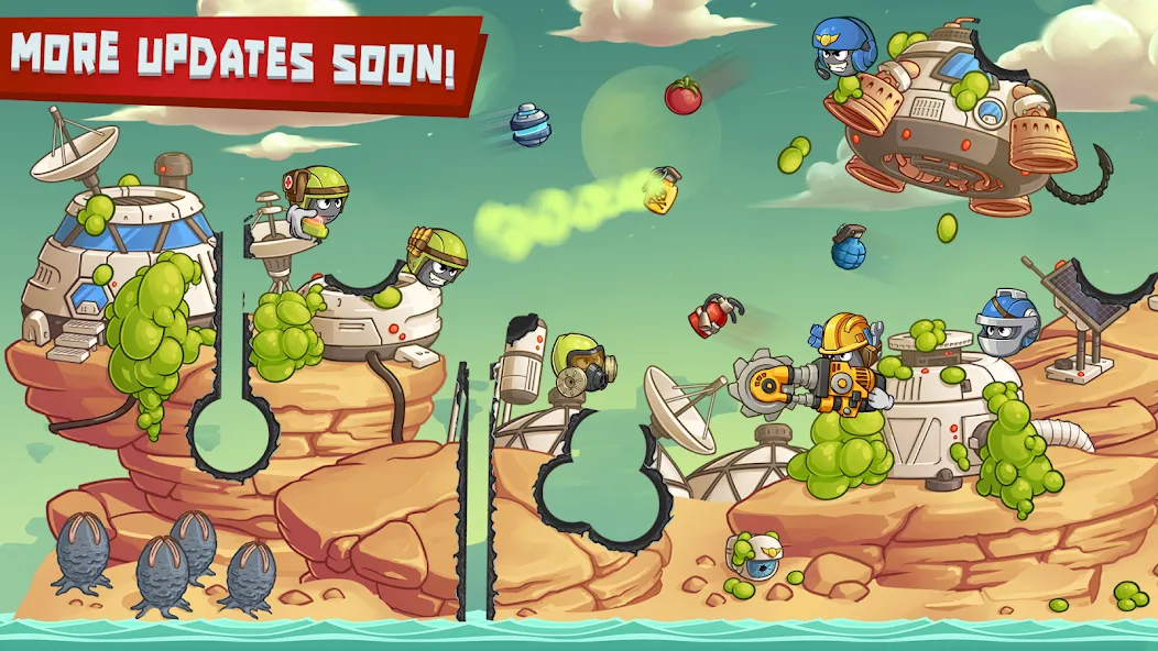 Warlings 2: Total Armageddon (Варлингс 2) МОД/Взлом [Много денег, Монет и Все открыто] Screenshot 4