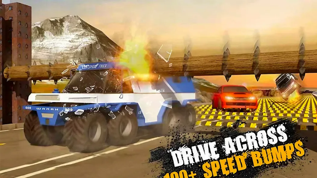 Car Crash Speed Bump Car Games МОД/Взлом [Бесконечные деньги, Монеты и Мега MOD] Screenshot 5