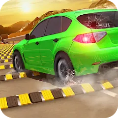 Скачать Car Crash Speed Bump Car Games Взлом (Много денег) на Андроид бесплатно
