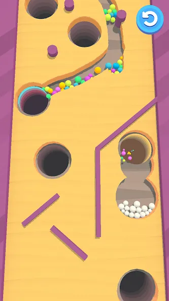 Sand Balls - Puzzle Game (Сэнд Боллс) МОД/Взлом [Много денег, Монет и Все открыто] Screenshot 3