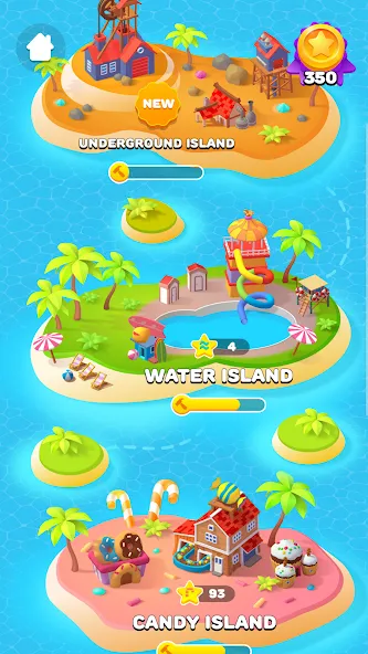 Sand Balls - Puzzle Game (Сэнд Боллс) МОД/Взлом [Много денег, Монет и Все открыто] Screenshot 5