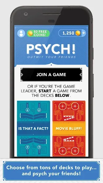 Psych! Outwit your friends МОД/Взлом [Много денег, Монет и Все открыто] Screenshot 3