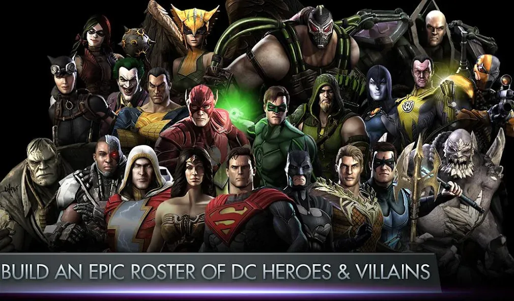 Injustice: Gods Among Us (Инжастис) МОД/Взлом [Много денег, Монет и Все открыто] Screenshot 1
