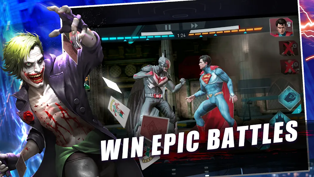 Injustice 2 (Инджастис 2) МОД/Взлом [Меню, Бесконечные монеты и Открытые уровни] Screenshot 4