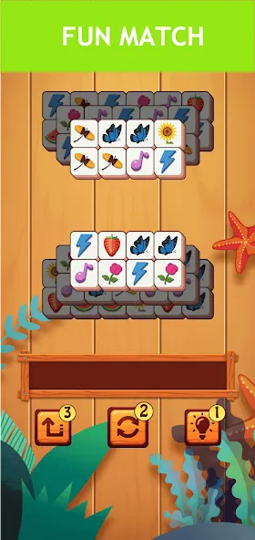 Tile Match Pro (Тайл Матч Про) МОД/Взлом [Все открыто, Дополнительные деньги и Меню MOD] Screenshot 1