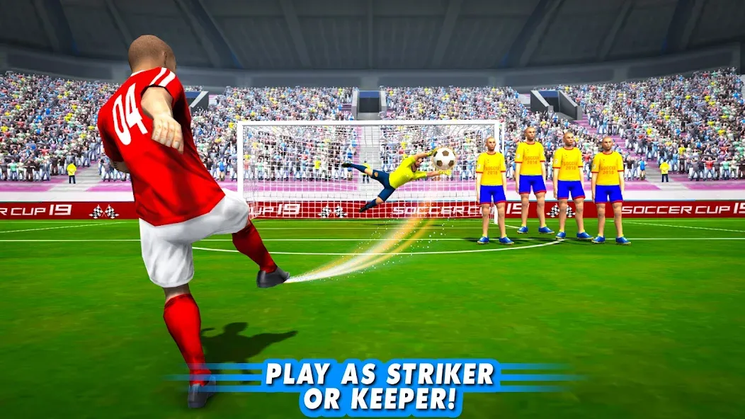 ultimate football game 2024 МОД/Взлом [Много монет, Открытые уровни и Мега MOD] Screenshot 4