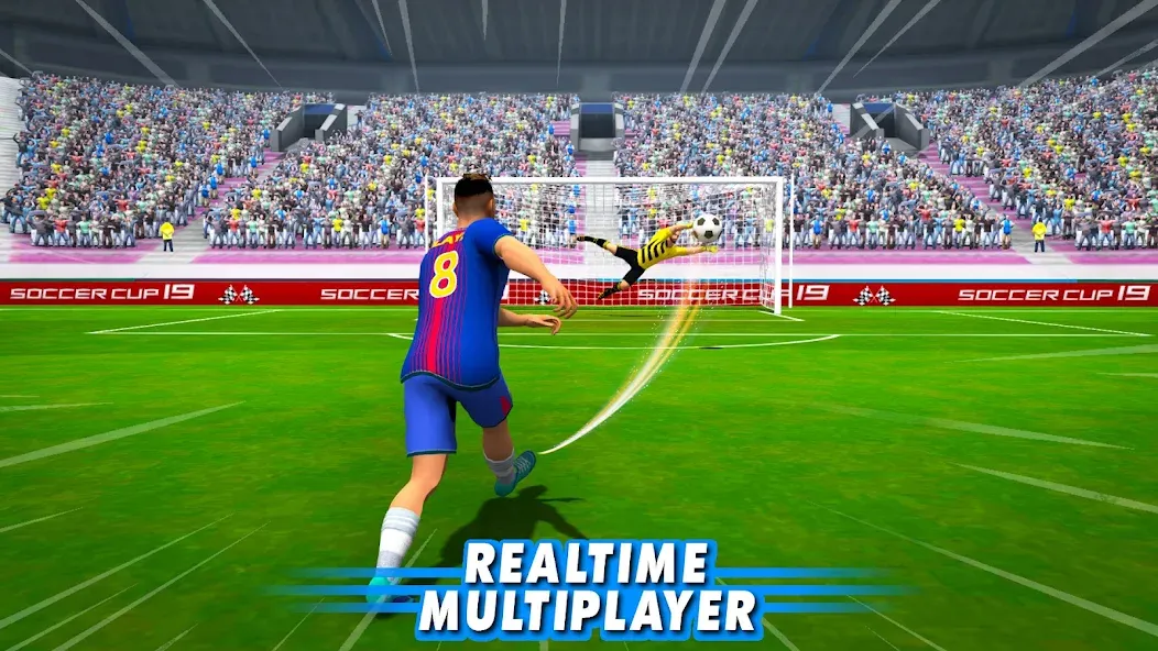 ultimate football game 2024 МОД/Взлом [Много монет, Открытые уровни и Мега MOD] Screenshot 5