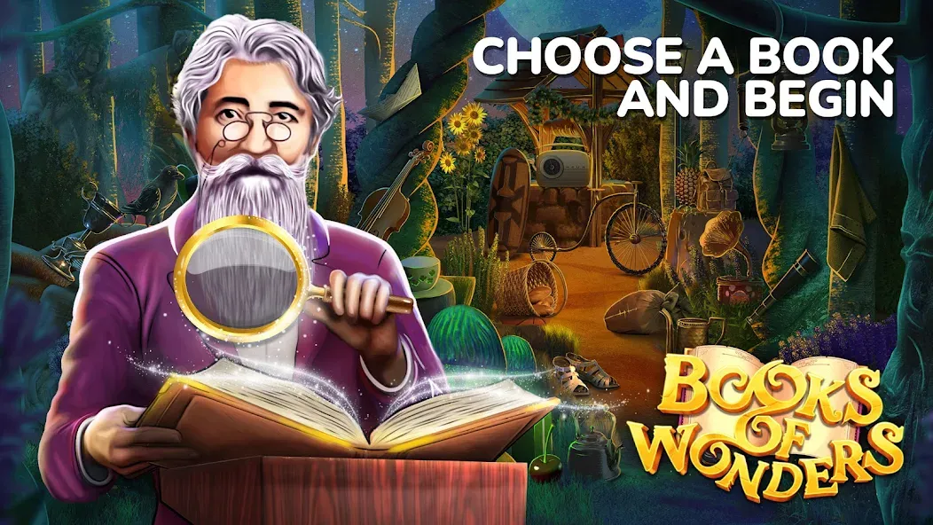 Books of Wonder Hidden Objects МОД/Взлом [Меню, Бесконечные монеты и Открытые уровни] Screenshot 1
