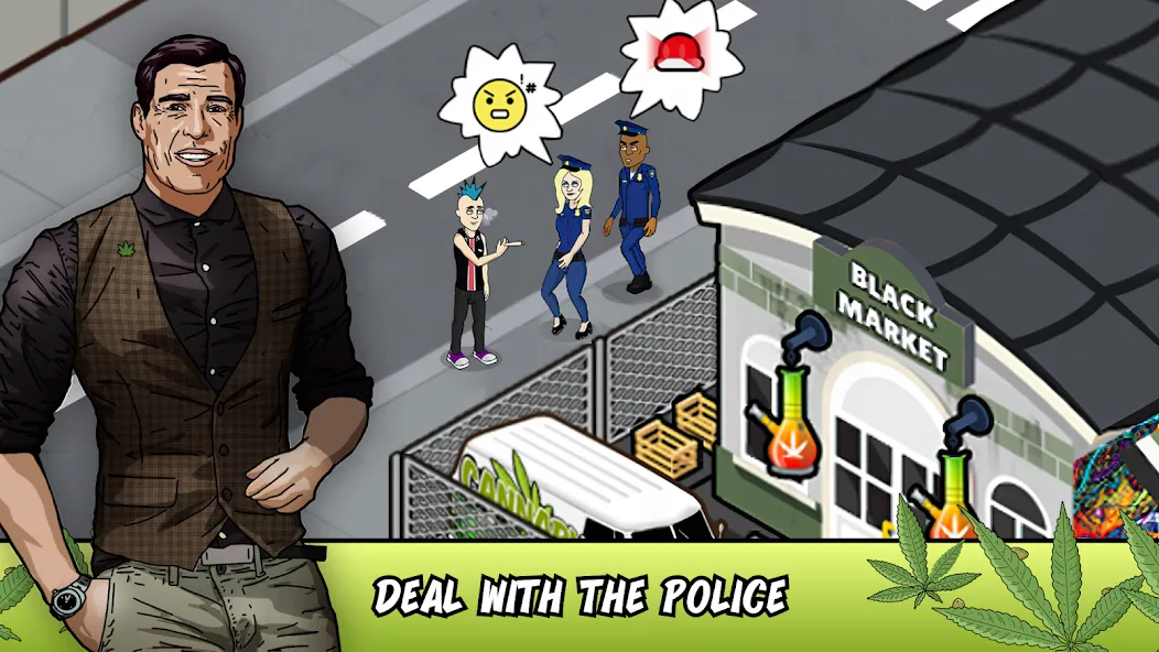 Weed City - Hemp Farm Tycoon (Уид Сити) МОД/Взлом [Много денег, Монет и Все открыто] Screenshot 5