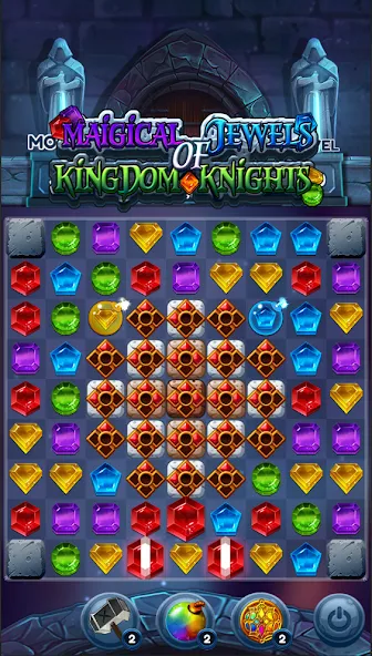 Jewels of Kingdom Knights (Джуэлз оф Кингдом Найтс) МОД/Взлом [Деньги, Монеты и Меню MOD] Screenshot 4