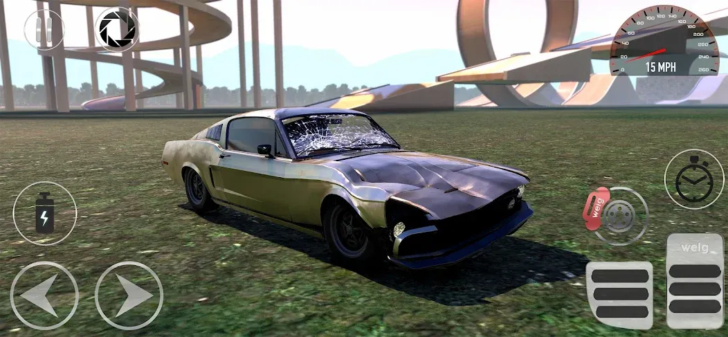 WDAMAGE: Car Crash (ВДАМАГЕ) МОД/Взлом [Деньги, Монеты и Меню MOD] Screenshot 5