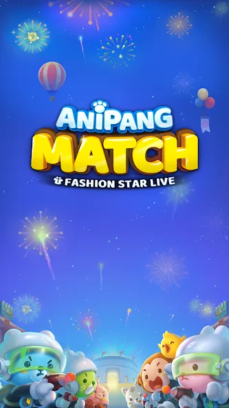 Anipang Match (Анипанг Матч) МОД/Взлом [Бесконечные деньги, Монеты и Мега MOD] Screenshot 1