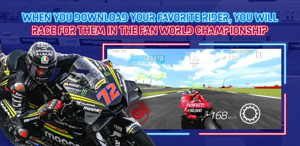 MotoGP Racing '23 МОД/Взлом [Деньги, Монеты и Меню MOD] Screenshot 4