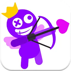 Скачать Love Archer rainbow monster Взлом (Много денег) на Андроид бесплатно