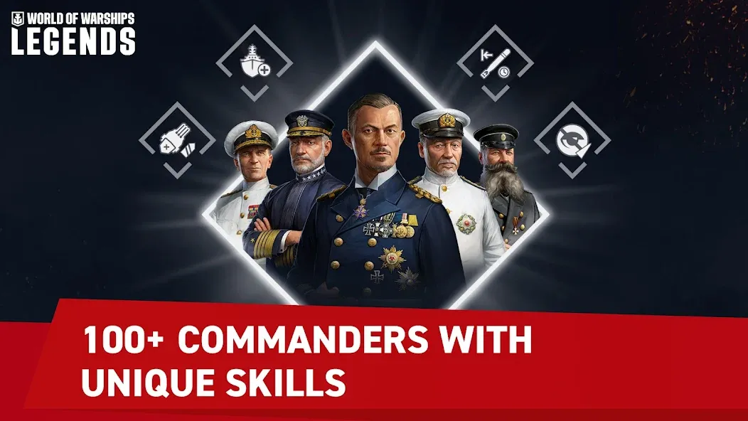 World of Warships Legends PvP (Ворлд оф Варшипс Легендс) МОД/Взлом [Много монет, Открытые уровни и Мега MOD] Screenshot 2