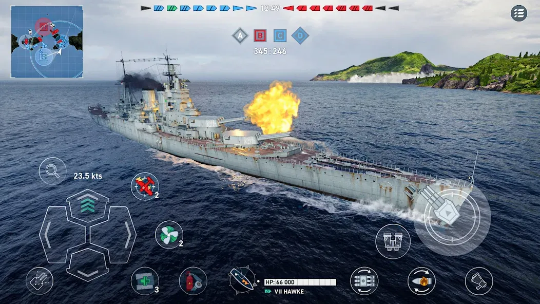 World of Warships Legends PvP (Ворлд оф Варшипс Легендс) МОД/Взлом [Много монет, Открытые уровни и Мега MOD] Screenshot 5