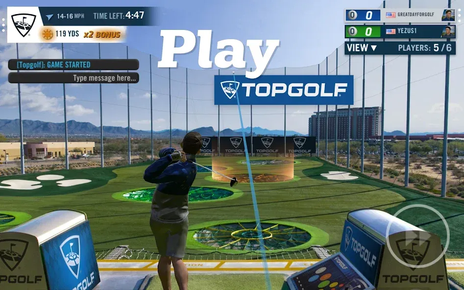 WGT Golf (Гольф) МОД/Взлом [Бесконечные деньги, Монеты и Мега MOD] Screenshot 5