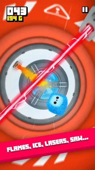 Fluffy Fall МОД/Взлом [Деньги, Монеты и Меню MOD] Screenshot 1