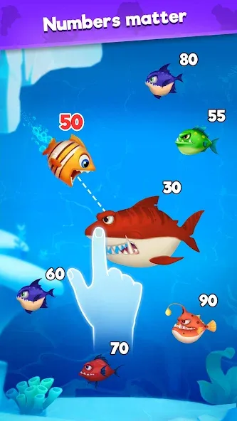 Fish Go.io - Be the fish king МОД/Взлом [Деньги, Монеты и Меню MOD] Screenshot 2