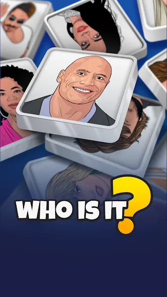 Who is it? Celeb Quiz Trivia МОД/Взлом [Бесконечные деньги, Монеты и Мега MOD] Screenshot 1
