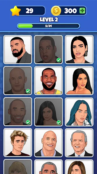 Who is it? Celeb Quiz Trivia МОД/Взлом [Бесконечные деньги, Монеты и Мега MOD] Screenshot 3