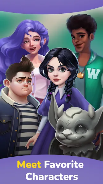 Weekday Merge: Mansion Mystery МОД/Взлом [Все открыто, Дополнительные деньги и Меню MOD] Screenshot 4