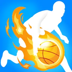 Скачать Dribble Hoops Взлом на много денег и без рекламы для Android